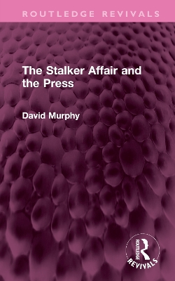 The Stalker Affair and the Press book