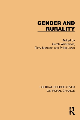 Gender and Rurality book