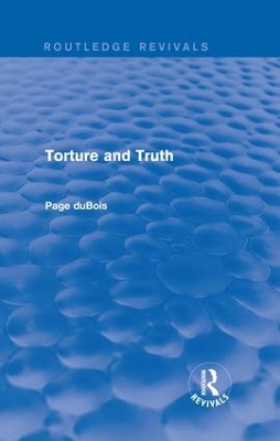 Torture and Truth book