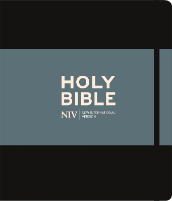 NIV Journalling Black Hardback Bible book