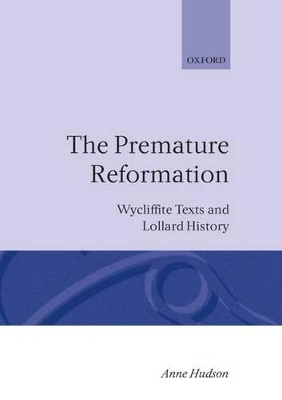 Premature Reformation book