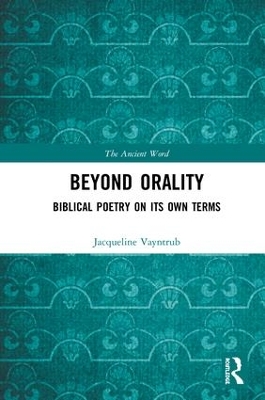 Beyond Orality by Jacqueline Vayntrub