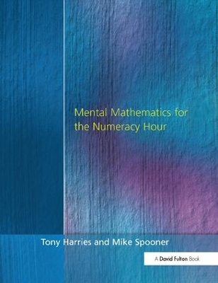 Mental Mathematics for the Numeracy Hour book