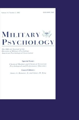 Chemical Warfare and Chemical Terrorism by James A. Romano, Jr.