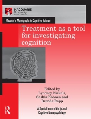Treatment as a tool for investigating cognition by Lyndsey Nickels