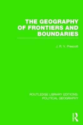 Geography of Frontiers and Boundaries book