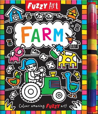 Fuzzy Art Farm by Melanie Hibbert