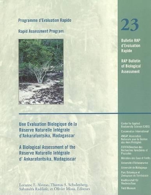 Biological Assessment of the Reserve Naturelle Integrale of D'Ankarafantsika, Madagascar book