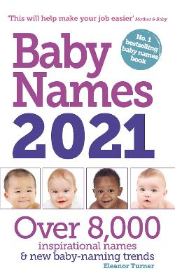 Baby Names 2021 book