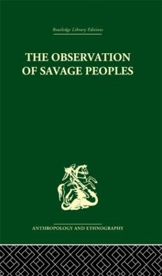 Observation of Savage Peoples by Joseph-Marie Degerando