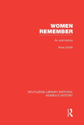 Women Remember by Anne Smith