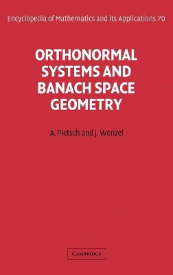 Orthonormal Systems and Banach Space Geometry book