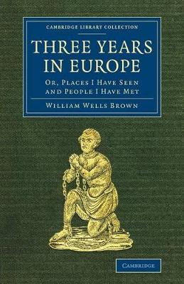 Three Years in Europe book