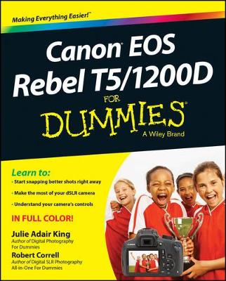 Canon Eos Rebel T5/1200D for Dummies book