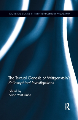 Textual Genesis of Wittgenstein's Philosophical Investigations book