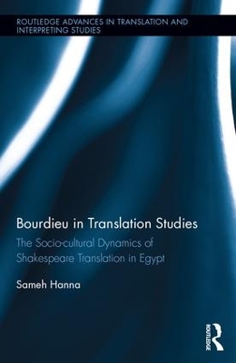 Bourdieu in Translation Studies book