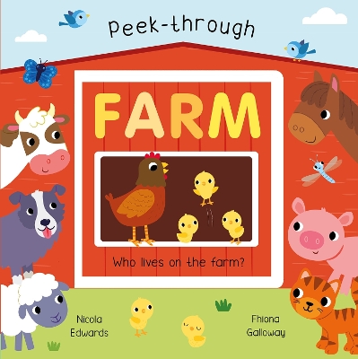 Peek-Through Farm book