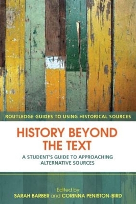 History Beyond the Text by Sarah Barber