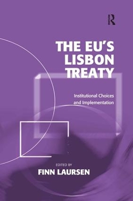 EU's Lisbon Treaty book