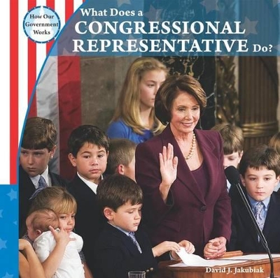 What Does a Congressional Representative Do? book
