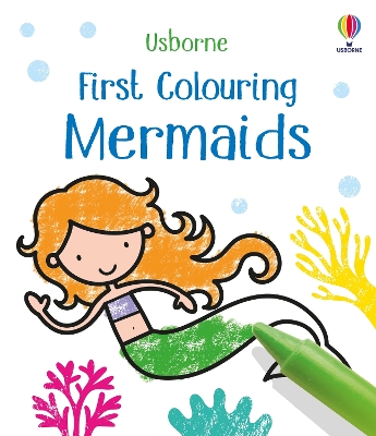 First Colouring Mermaids book