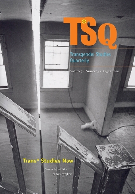 Trans* Studies Now book