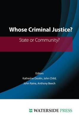 Whose Criminal Justice? book