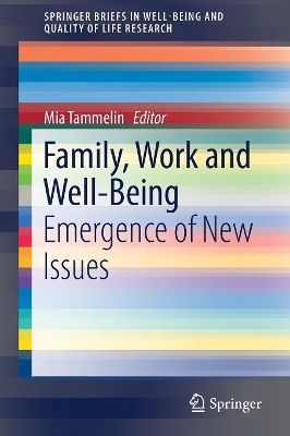 Family, Work and Well-Being book