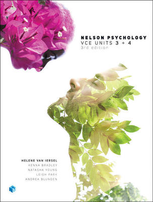 Nelson Psychology VCE Units 3 & 4 (Student Book with 4 Access Codes) book