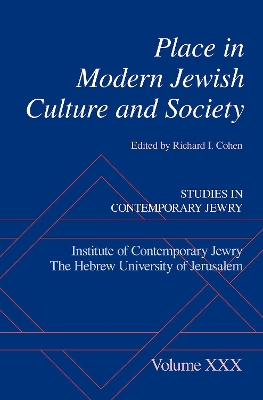 Place in Modern Jewish Culture and Society book