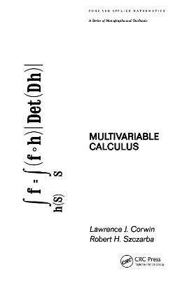 Multivariable Calculus book