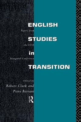 English Studies in Transition by Piero Boitani