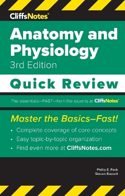 CliffsNotes Anatomy and Physiology: Quick Review book