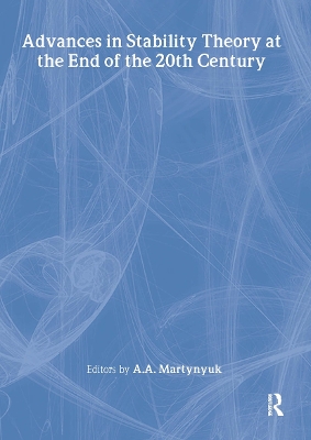 Advances in Stability Theory at the End of the 20th Century book