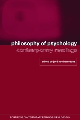 Philosophy of Psychology book