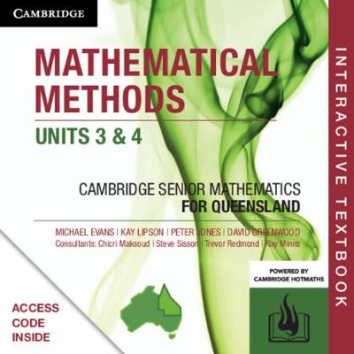 Mathematical Methods Units 3&4 for Queensland Digital Code by Michael Evans