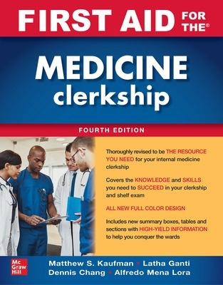 First Aid for the Medicine Clerkship, Fourth Edition book