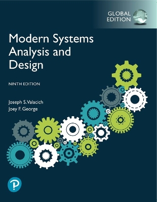 Modern Systems Analysis and Design, Global Edition by Joseph Valacich