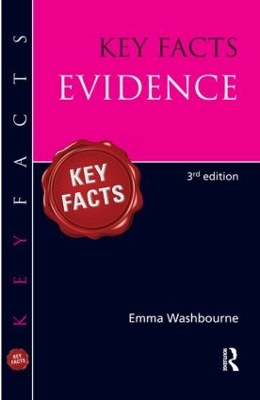 Key Facts Evidence book