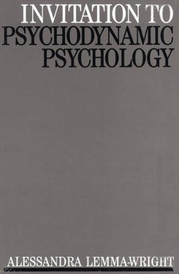 Invitation to Psychodynamic Psychology book