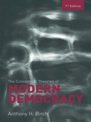 Concepts and Theories of Modern Democracy book
