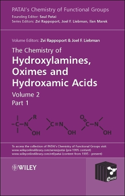 Chemistry of Hydroxylamines, Oximes and Hydroxamic Acids book