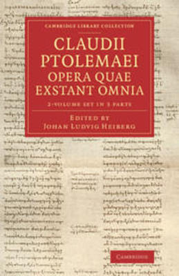 Claudii Ptolemaei opera quae exstant omnia 2 Volume Set book