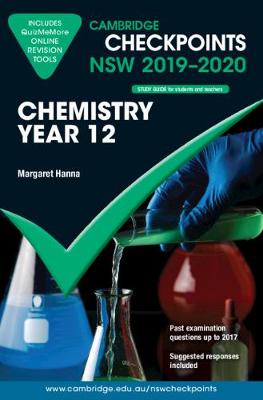 Cambridge Checkpoints NSW Chemistry Year 12 2019-20 and QuizMeMore book