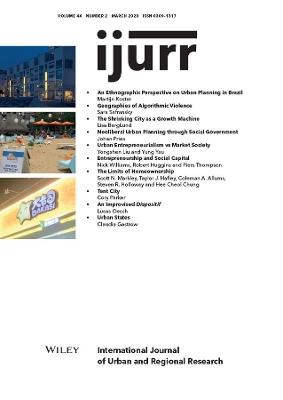 International Journal of Urban and Regional Research, Volume 44, Issue 2 book