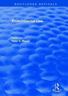 Environmental Law book