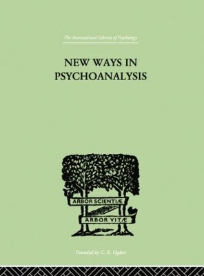 New Ways in Psychoanalysis book