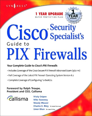 Cisco Security Specialists Guide to PIX Firewall book