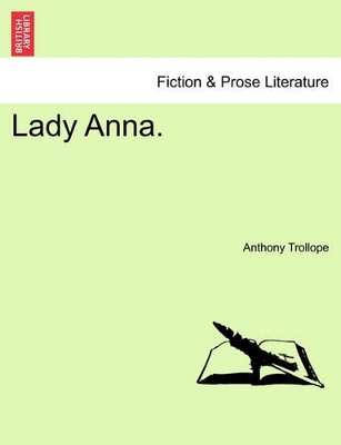 Lady Anna. by Anthony Trollope