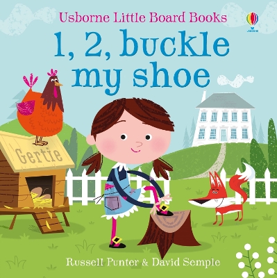 1, 2, Buckle my Shoe book